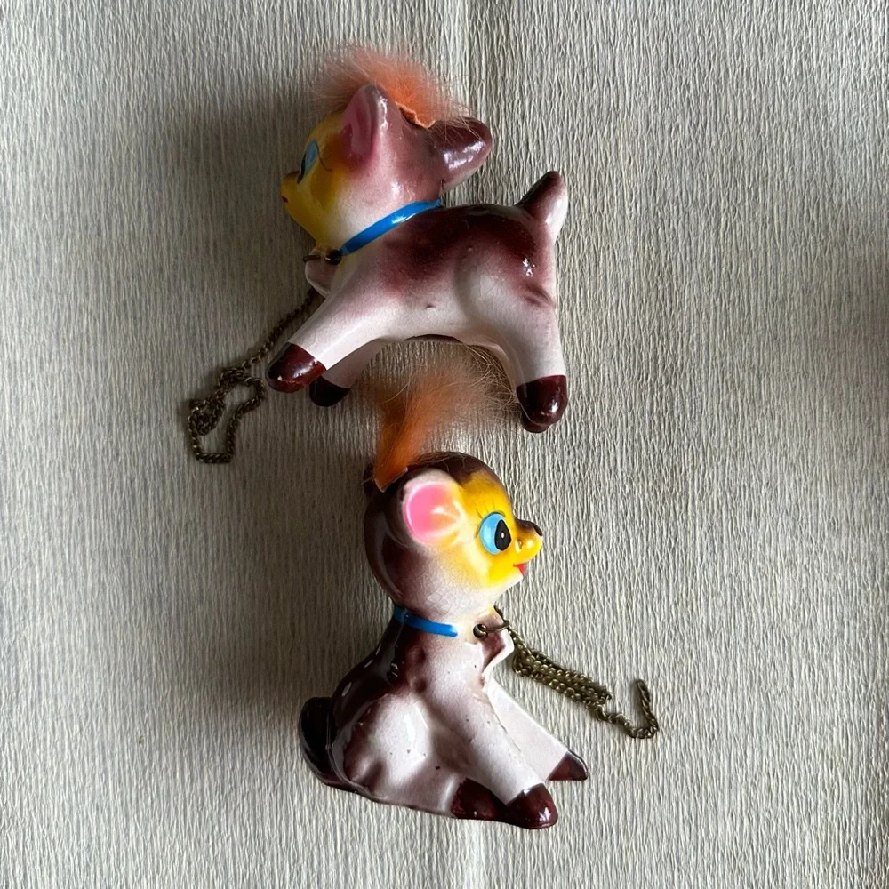4/$100 - Vintage Ceramic Deer Figurines Set - Picture 10 of 12